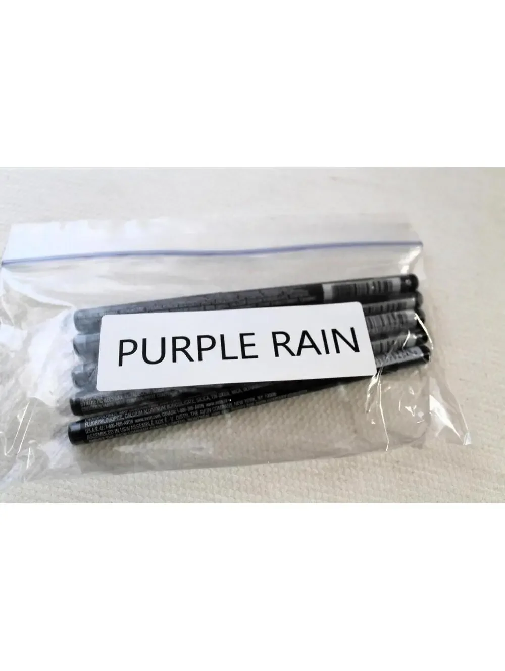 LOT of 5 Avon/fmg Glimmer Diamonds Eyeliner PURPLE RAIN (Formerly Glimmersticks)